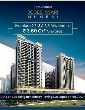 3.5 BHK Apartment For Sale in Jogeshwari West