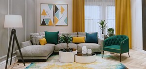 Living Room in 2 BHK Apartment at Agarwal Skyrise, Virar West – for Sale