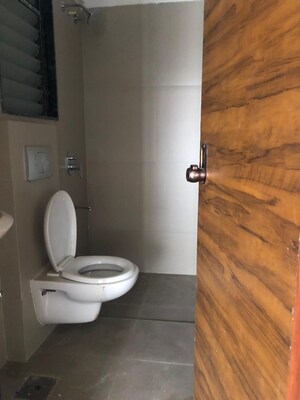 Bathroom in 3 BHK Apartment at Je And Vee Om Trimurti, Malad East – for Rent