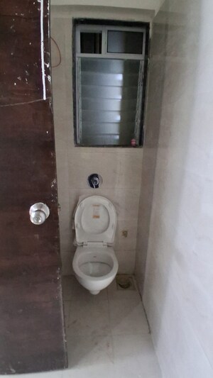 Bathroom in 1 BHK Apartment at DGS Sheetal Tapovan, Malad East – for Rent