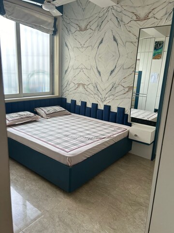 Bedroom in 3 BHK Apartment at Akruti Aastha, Malabar Hill – for Sale