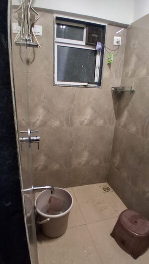 Bathroom in 1 BHK Apartment at Malad East – for Rent