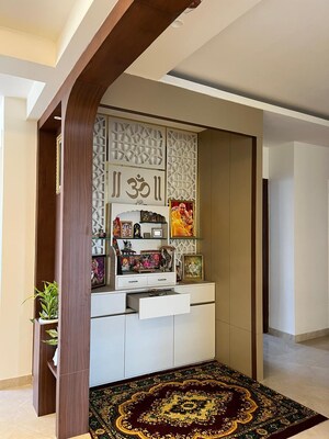 Building Lobby in 4 BHK Builder Floor at Ansal API Esencia Wood Winds, Sector 67 – for Sale