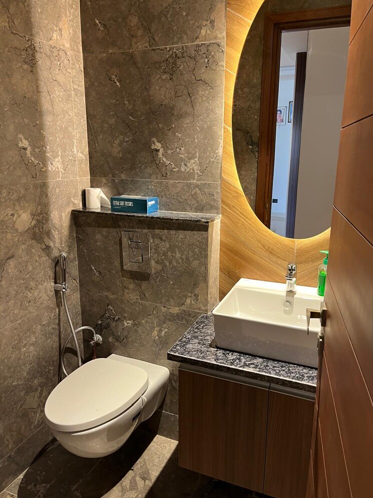 Bathroom, ansal-api-esencia-wood-winds 4 Bedroom 452 Sq.Yd. Builder Floor In Sector 67 Gurgaon 9261374