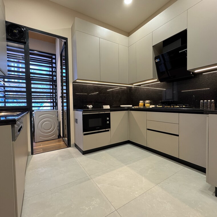 Kitchen, paras-floret 3 Bedroom 1750 Sq.Ft. Builder Floor In Sector 59 Gurgaon 9261398