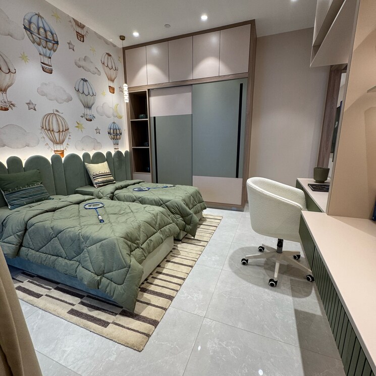 Bedroom, paras-floret 3 Bedroom 1750 Sq.Ft. Builder Floor In Sector 59 Gurgaon 9261398