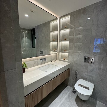 Bathroom in 3 BHK Builder Floor at Paras Floret, Sector 59 – for Sale