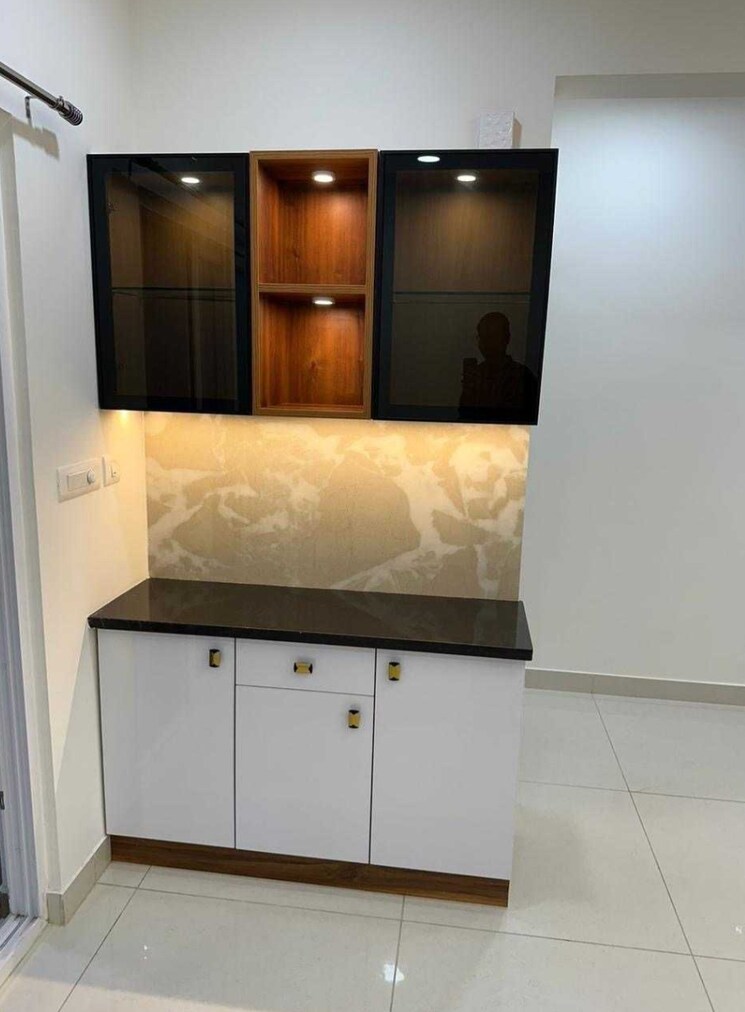 Kitchen, prestige-tranquil 3 Bedroom 1874 Sq.Ft. Apartment In Kokapet Hyderabad 9261397