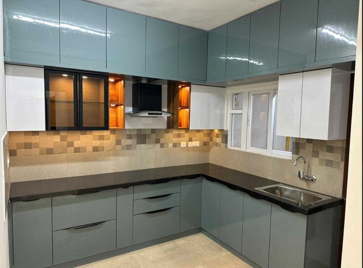 Kitchen, prestige-tranquil 3 Bedroom 1874 Sq.Ft. Apartment In Kokapet Hyderabad 9261397