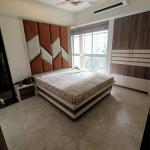 Bedroom in 2 BHK Apartment at Lodha Amara Tower 32 And 33, Sandoz Baug – for Rent