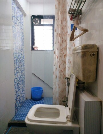 Bathroom in 3 BHK Apartment at Katra Devi CHS, Parel – for Rent