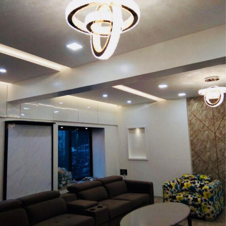 Living Room, kumar-kshitiz 3 Bedroom 1600 Sq.Ft. Apartment In Parvati Paytha Pune 9261455