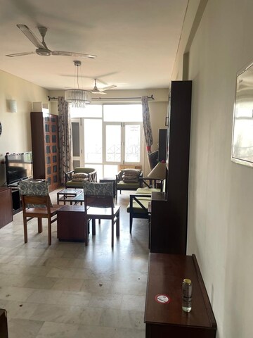 Living Room in 2 BHK Apartment at Ansal Sushant Apartments, Sushant Lok I – for Rent