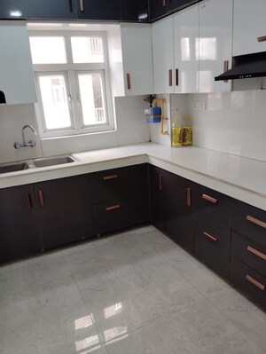 Kitchen in 2 BHK Apartment at Gaurs Cascades, Raj Nagar Extension – for Rent