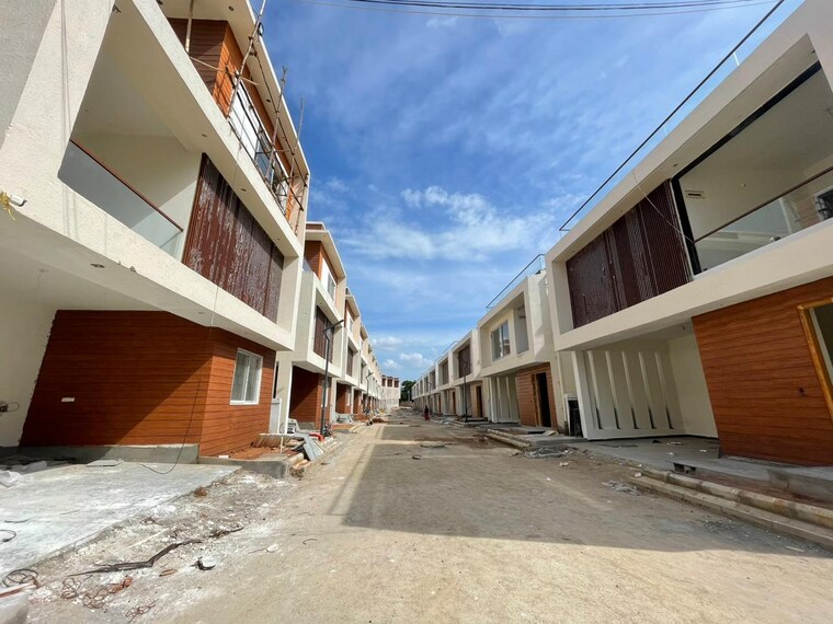 Exterior View, sreenidhi-luxury-park-2 4 Bedroom 3338 Sq.Ft. Villa In Shamshabad Hyderabad 9261489