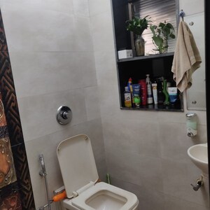 Bathroom in 1 BHK Apartment at Malad East – for Rent