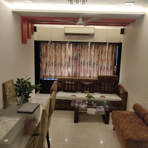 Living Room in 1 BHK Apartment at Malad East – for Rent