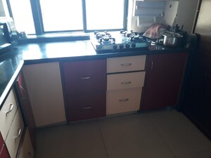 Kitchen in 1 BHK Apartment at Akshay Garden Apartment, Dhankawadi – for Rent