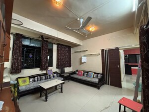 Living Room in 2 BHK Apartment at Konark Vihar, Satara Road – for Rent