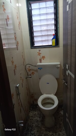 Bathroom in 1 BHK Apartment at Ganesh Kunj Dhankawadi, Dhankawadi – for Rent