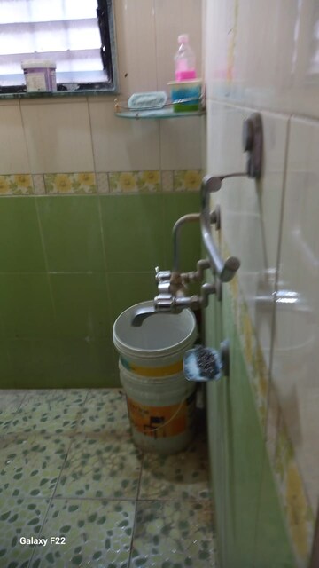 Bathroom in 1 BHK Apartment at Balaji Complex CHS, Balaji Nagar – for Rent