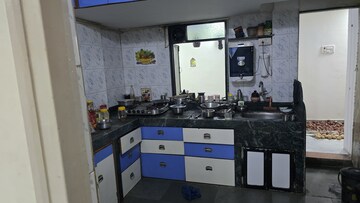 Kitchen in 1 BHK Apartment at Ghansoli – for Rent