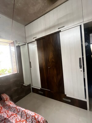 Master Bedroom in 1 BHK Apartment at Mahape – for Rent