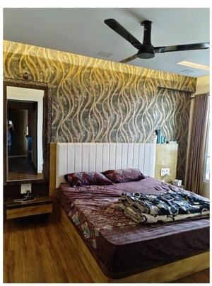 Bedroom in 3 BHK Apartment at Tanvi Eminence I, Mira Road – for Sale