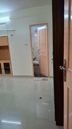 Bathroom in 3 BHK Apartment at Vasant Valley Complex, Malad East – for Rent