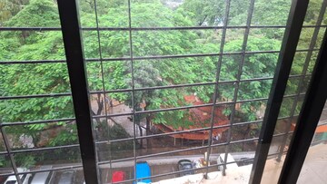 Balcony in 3 BHK Apartment at Vasant Valley Complex, Malad East – for Rent