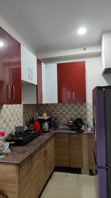 Kitchen in 3 BHK Apartment at Chattarpur – for Rent