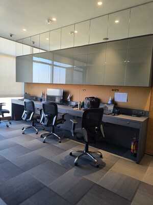 Team Area in  Office Space at Greenscape Cyber One, Vashi Sector 30a – for Rent