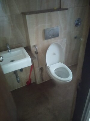 Bathroom in 1 BHK Apartment at Lodha Amara, Kolshet Road – for Rent
