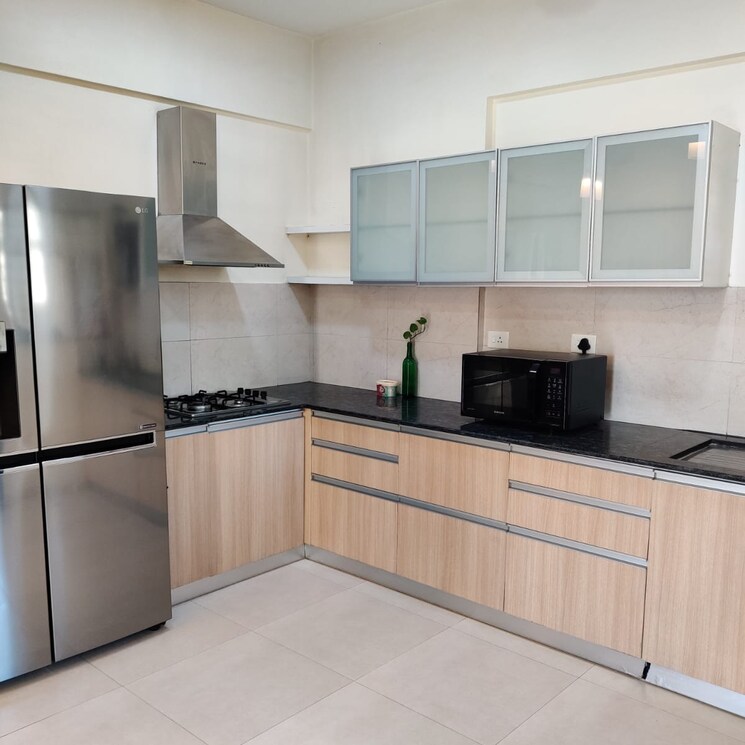 Kitchen, gera-song-of-joy 2 Bedroom 1000 Sq.Ft. Apartment In Kharadi Pune 9261597