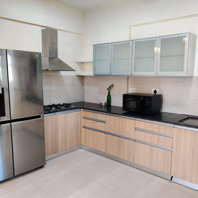 Kitchen, gera-song-of-joy 2 Bedroom 1000 Sq.Ft. Apartment In Kharadi Pune 9261597