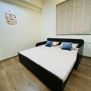 Bedroom in 2 BHK Apartment at Gera Song Of Joy, Kharadi – for Rent