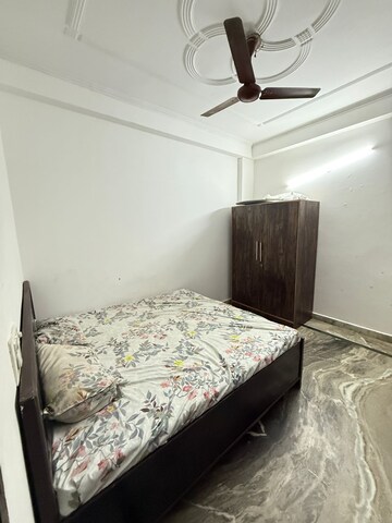 Bedroom in 1 BHK Builder Floor at Chattarpur – for Rent