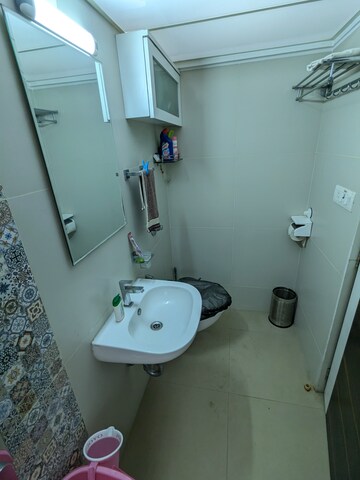 Bathroom in 3 BHK Apartment at Gurukrupa Marina Enclave, Malad West – for Sale
