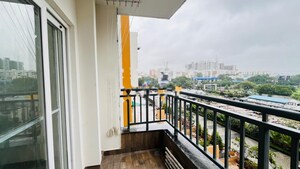 Balcony in 3 BHK Apartment at Hallmark Skyrena, Narsingi – for Rent