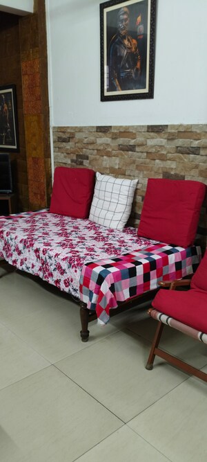 Bedroom in 3 BHK Apartment at Nerul Sector 18 – for Rent