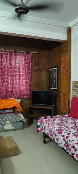 Bedroom in 3 BHK Apartment at Nerul Sector 18 – for Rent