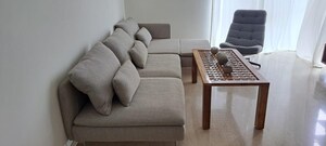 Living Room in 2 BHK Apartment at Lodha The Park, Worli – for Rent