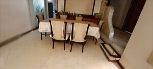 Dining area in 3 BHK Apartment at Khar West – for Rent