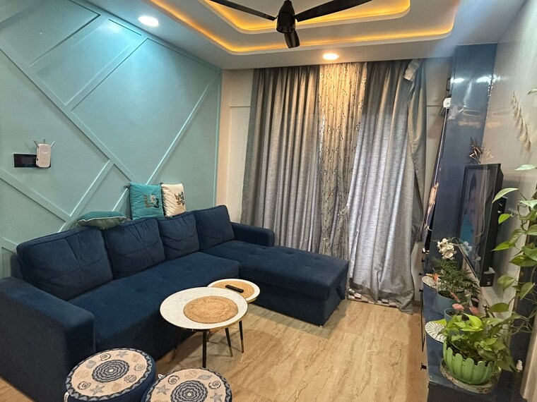 Living Room, vtp-leonara 2 Bedroom 806 Sq.Ft. Apartment In Mahalunge Pune 9261838