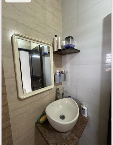 Bathroom in 1 RK Apartment at Deepak Daffodils, Andheri East – for Rent