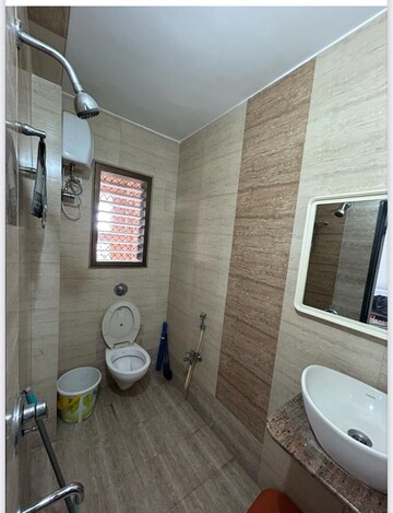 Bathroom in 1 RK Apartment at Deepak Daffodils, Andheri East – for Rent