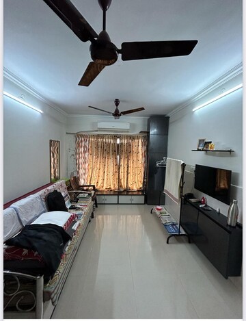 Living Room in 1 RK Apartment at Deepak Daffodils, Andheri East – for Rent