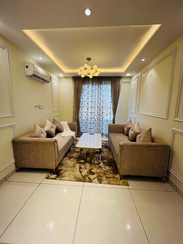 Living Room in 3 BHK Apartment at Maya Green Lotus Utsav, International Airport Road – for Sale