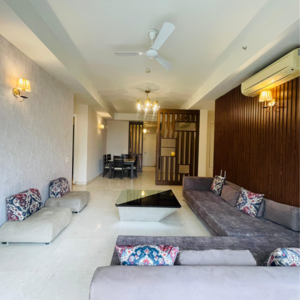 Living Room in 5 BHK Apartment at Ireo Victory Valley, Ramgarh Dhani – for Sale