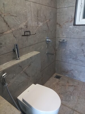 Attached Bathroom in 2 BHK Apartment at Rahul Downtown, Punawale – for Rent